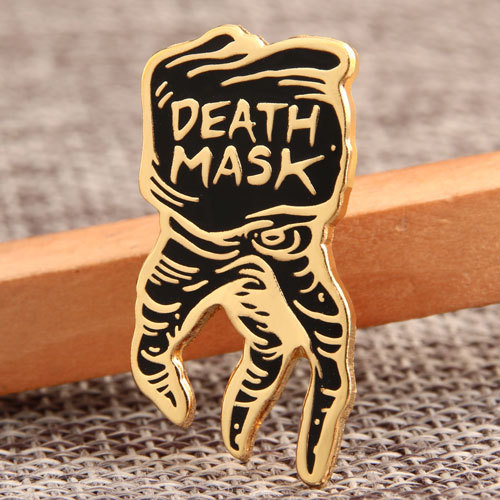 Death Mask Custom Pins