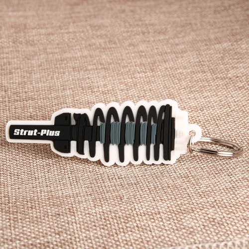 Strut-Plus PVC Keychain