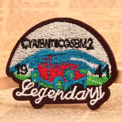 Legendary Embroidered Patches