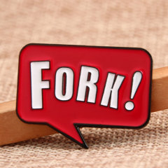 Fork Soft Enamel Pins