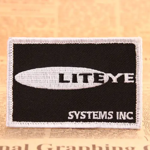 Black and White Name Patches