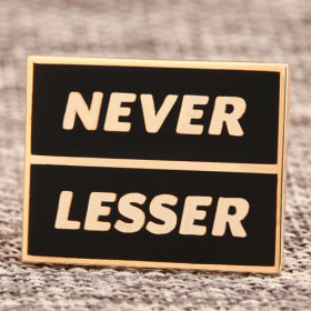 Never Lesser Custom Lapel Pins