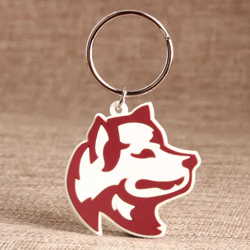 Husky PVC Keychain Husky PVC Keychain