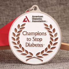 Walk to Stop Diabetes Charity Medals