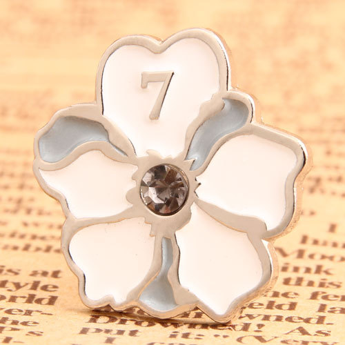 Award Flower Custom Pins