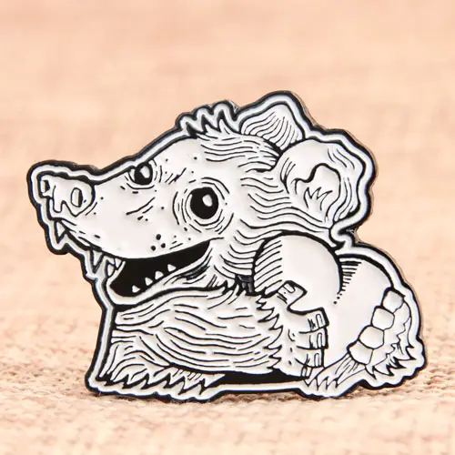 Sketch Mouse Custom Enamel Pins