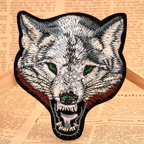 Wolf Embroidered Patches