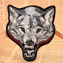 Wolf Embroidered Patches