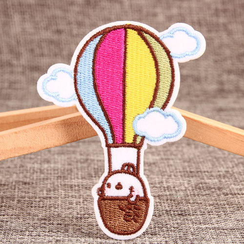 Hot Air Balloon Make Embroidered Patches