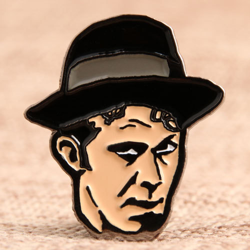 Hat Man Custom Pins