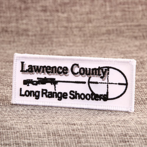 Lawrence County Embroidered Patches
