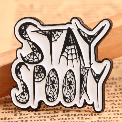Stay Spooky Personalized Lapel Pins