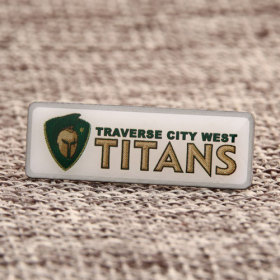 Traverse City West Titans Custom Lapel Pins