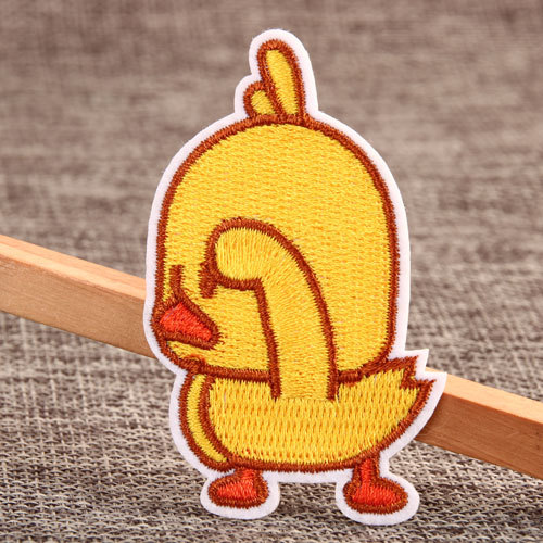 Little Yellow Duck Embroidered Patches