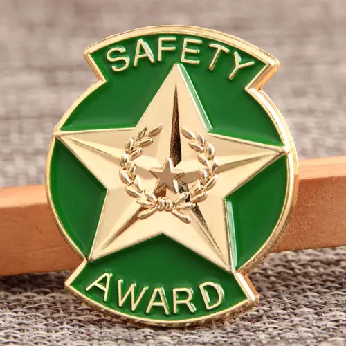 Safety Award Custom Pins