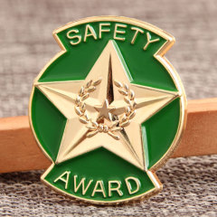 Safety Award Custom Pins