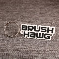 Brush Hawg PVC Keychain