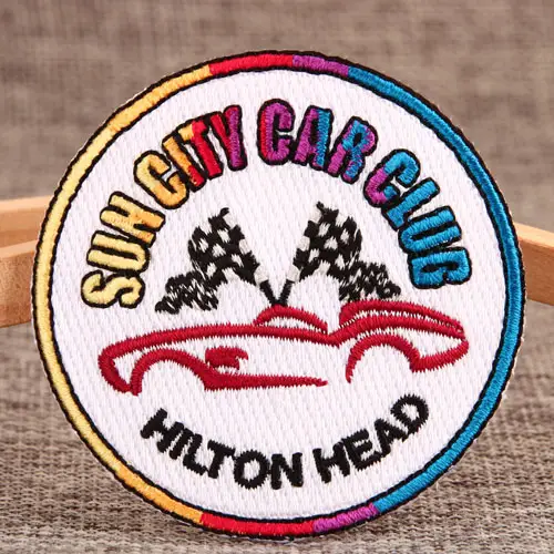 Sun City Car Club Cheap Custom Patches