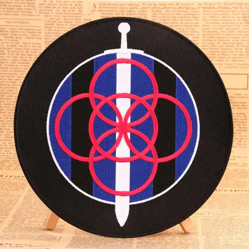 100% Embroidered Custom Patches