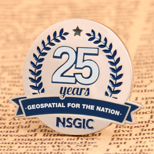 NSGIC 25 Years Custom Pins