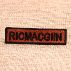 Ricmacgin Custom Embroidered Patches
