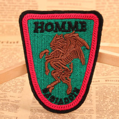 Homme Embroidered Patches