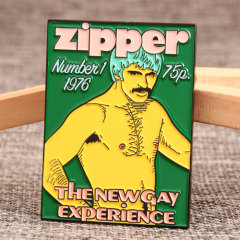 Zipper Custom Lapel Pins