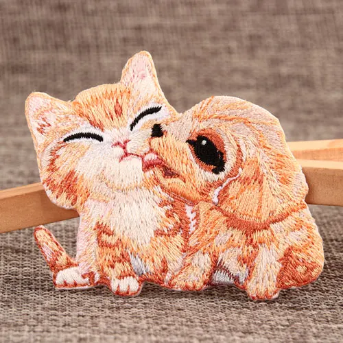 Dog and Cat Custom Embroidered Patches No Minimum Dog and Cat Custom Embroidered Patches No Minimum