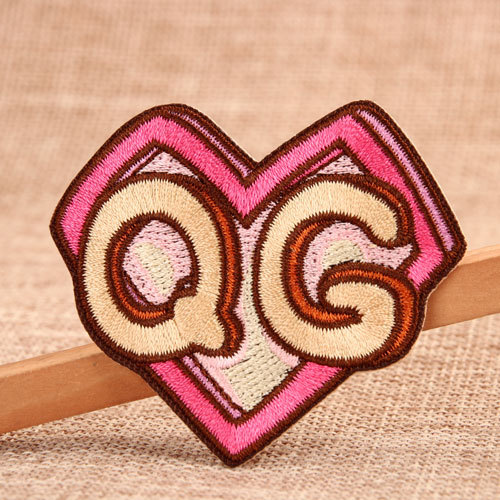 Q G Custom Embroidered Patches