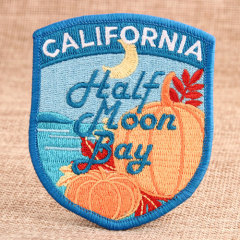 Half Moon Bay Embroidered Patches