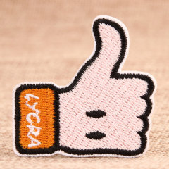 Thumb Up Cheap Custom Patches