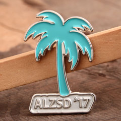 Coconut Tree Lapel Pins