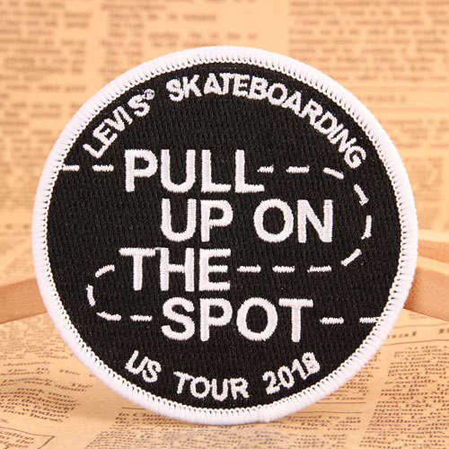 Parking Custom Embroidered Patches