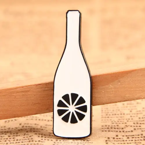 Orange Bottle Custom Pins