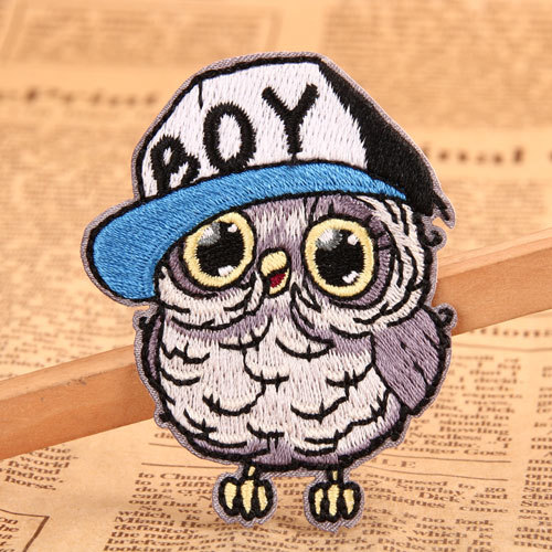 Owl Boy Custom Iron On Patches