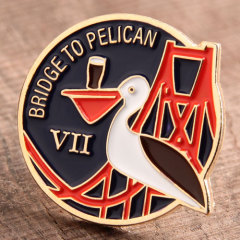 Pelican Bridge Custom Enamel Pins