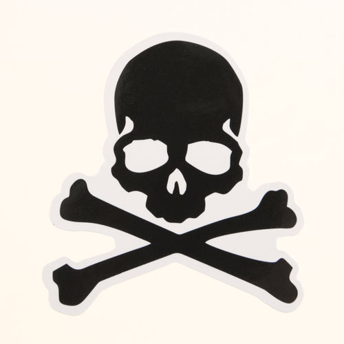 Toxic Substances Logo Custom Stickers