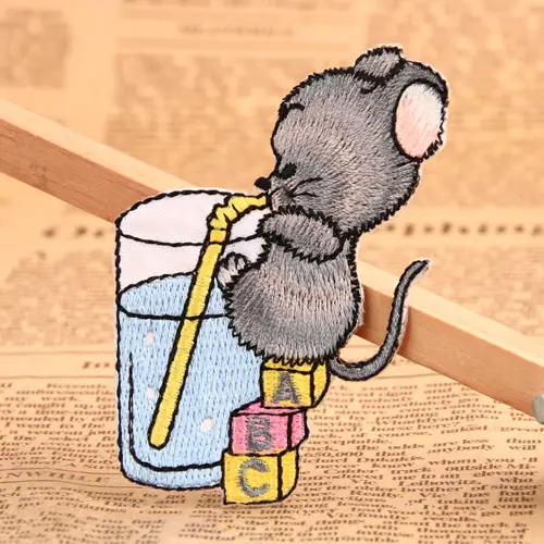 Drinking Rats Custom Embroidered Patches