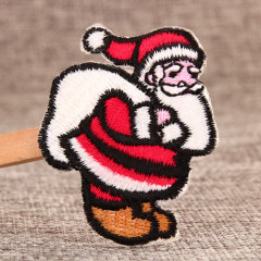 Classic Santa Claus Custom Iron On Patches No Minimum