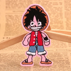 Monkey D Luffy Make Embroidered Patches