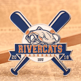 River Cats Baseball Pins