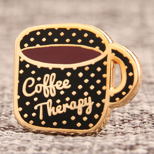 Coffee Therapy Lapel Pins