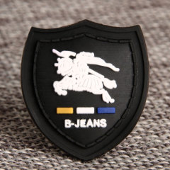 B-JEANS PVC Lapel Pin