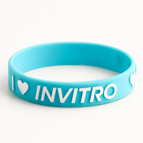 I love INVITRO wristbands