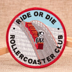 Ride or Die Custom Iron On Patches No Minimum