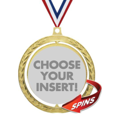 Spin Wreath Sport Medals
