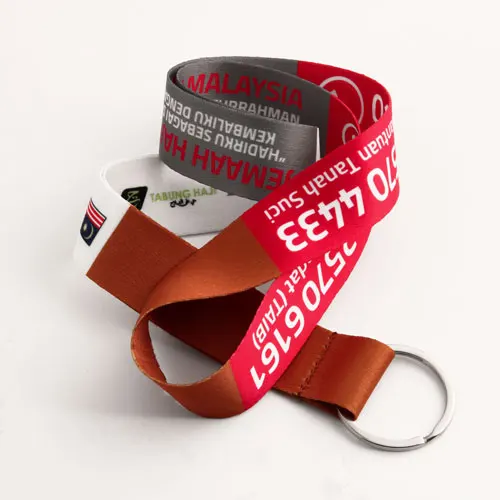Jemaah Haji Malaysia Customize Lanyards