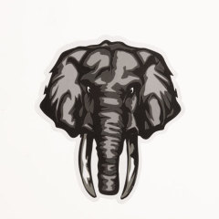 Elephant Custom Stickers