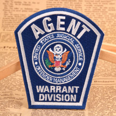 Agent Custom Embroidered Patches