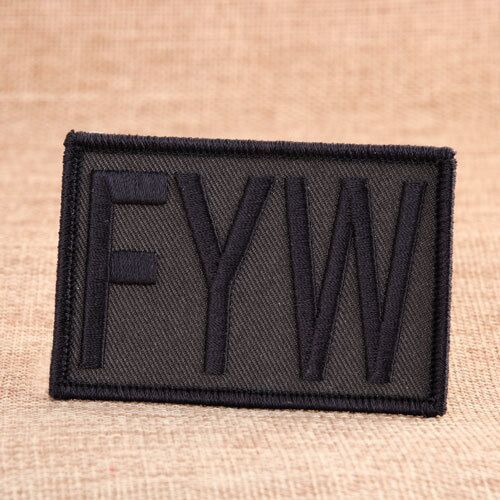 Letter Cheap Custom Patches